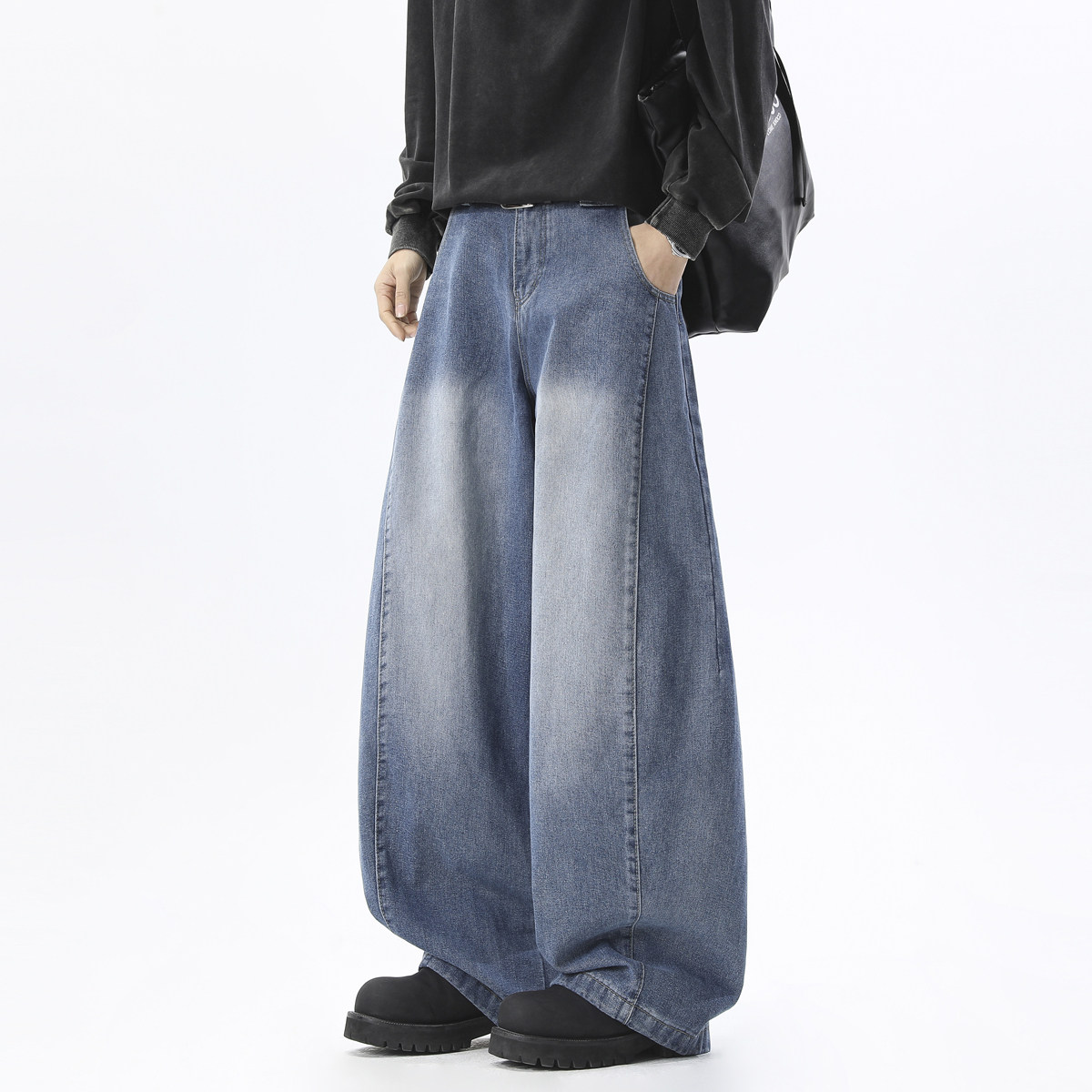 抖音品质牛仔裤HM115/P55控88，男装牛仔裤，电商A036