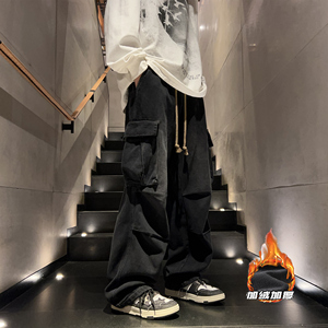 牛仔裤工装休闲裤 薄款款号HM60/P50加绒款号HM93/P60，男装牛仔裤，电商A036