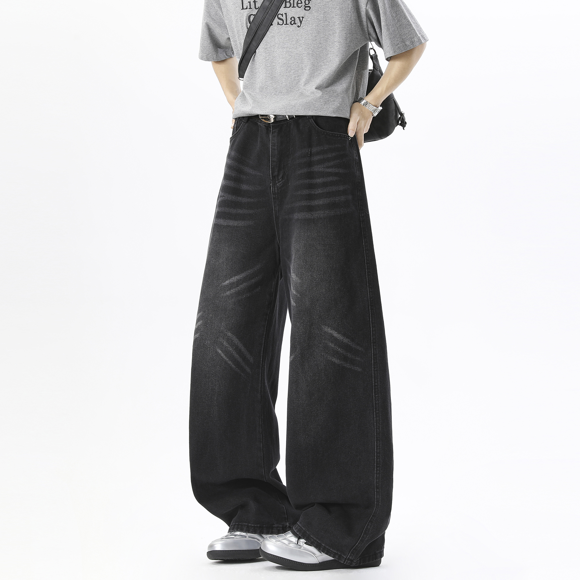 抖音品质2025新品牛仔裤微喇HM106/特批P45控78，男装牛仔裤，电商A036