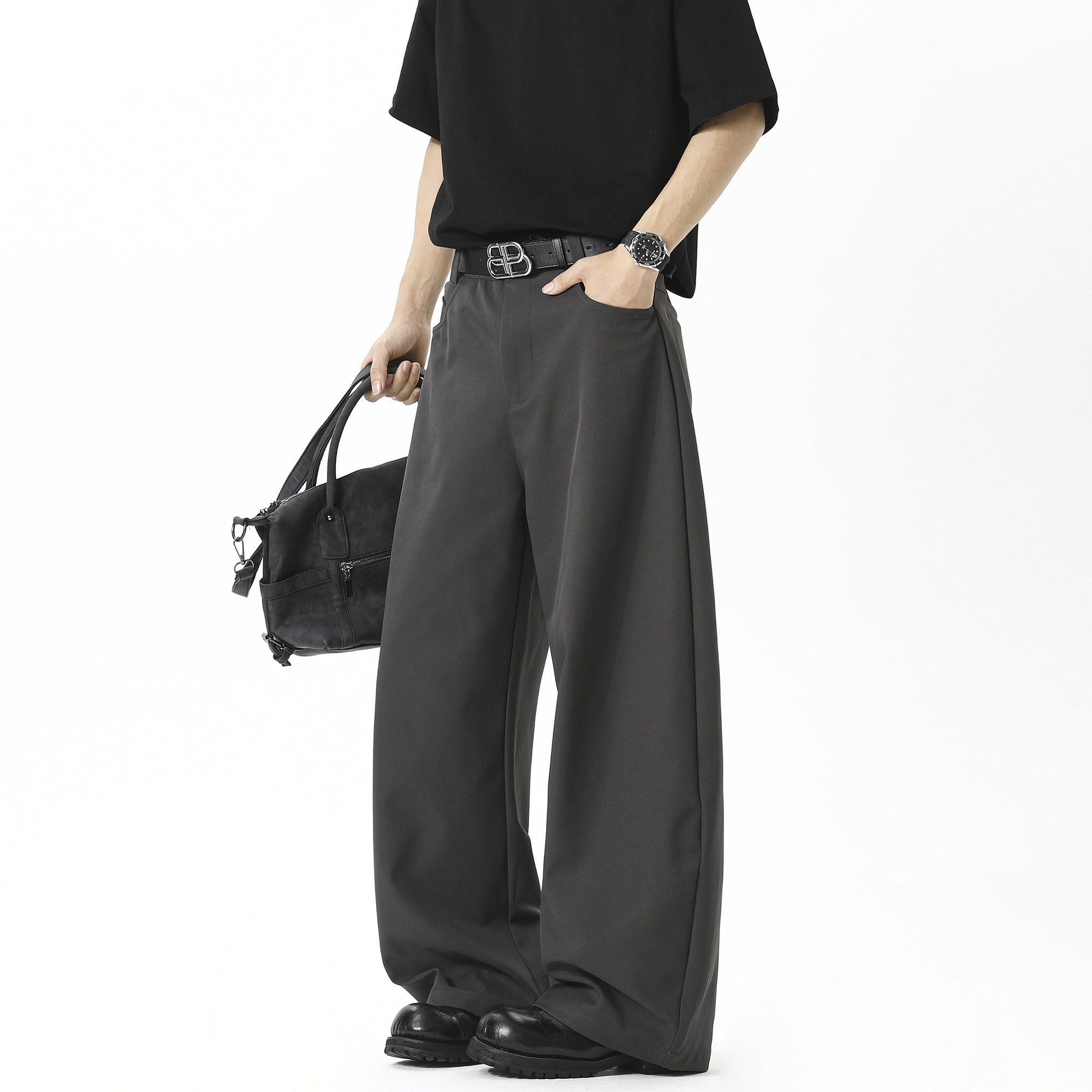 抖音品质高品质重水洗休闲裤HM124/P55,男装休闲裤,电商A036