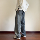 秋季新品牛仔裤百搭休闲裤HM68/P60控88，男装牛仔裤，电商A036