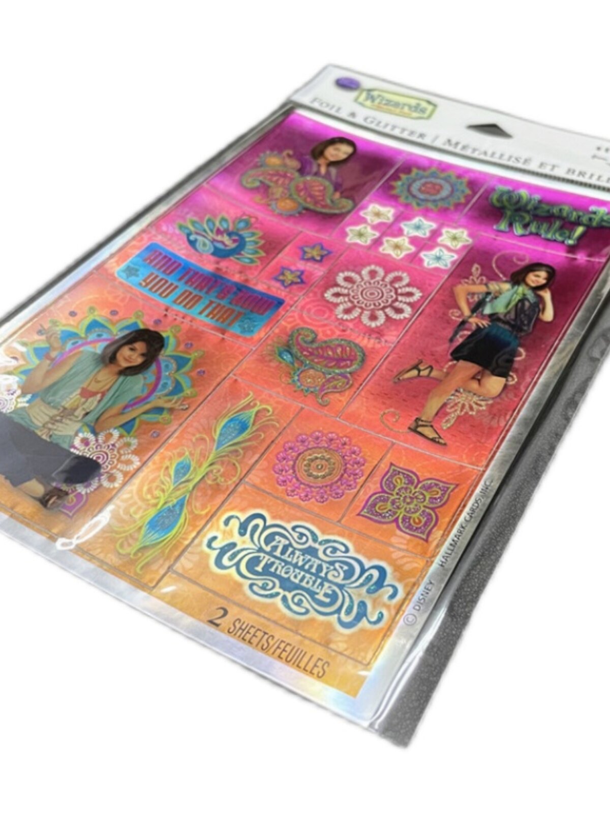 Sparkle & Smile: Kids' Glitter Cartoon Stickers (2 Sheets) – Perfect Little Gifts! - Product image 5