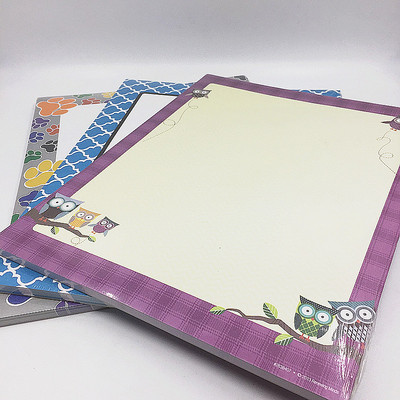 复印纸外单彩印边多个新款