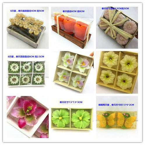 Candle花卉蝴蝶造型蜡烛新款花型工艺蜡烛浪漫求婚生日情人节创意