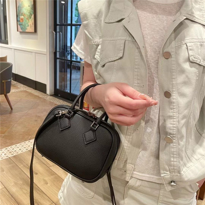 TOGO头层牛皮百搭时尚小方包