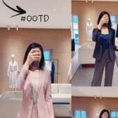 GD意大利进口桑蚕丝羊毛提花交织纱罗套装 现货 4色