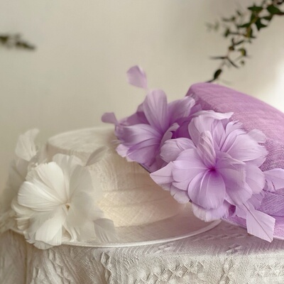 平顶帽时尚女春夏天平沿麻纱帽子