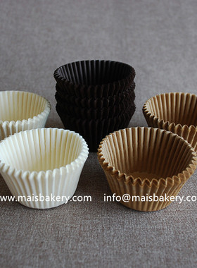 欧洲进口高品质防油纸 蛋糕纸杯 中号烘焙纸杯100个底直径5.5cm