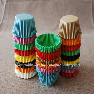 欧洲进口耐高温防油muffin 中号4cm底烘焙蛋糕纸托马芬纸杯蛋糕托