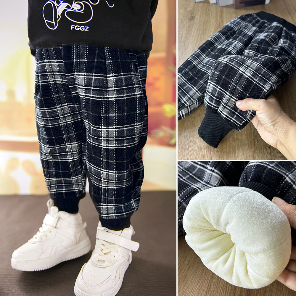 软糯舒适加绒加棉保暧裤