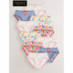 英国Next代购 384 16岁W86 女童亲子蓝白彩色爱心三角内裤 纯棉2