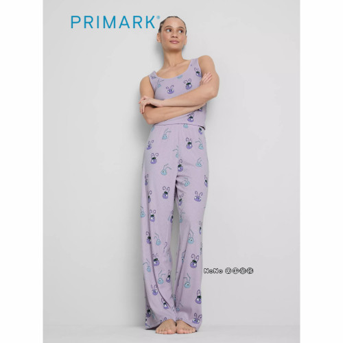 代购英国Primark女款成人大童紫色虫虫特工队背心家居服睡衣长裤