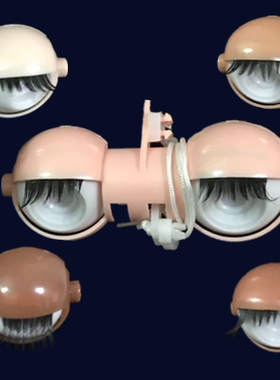 Hobgoblin小布配件改娃专用rbl眼架彩色眼皮眼串贡丸有无眼皮改娃