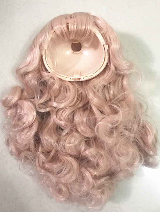 HobgobLin小布裸娃改娃拼娃,B女,白肌粉色头皮，改娃头发