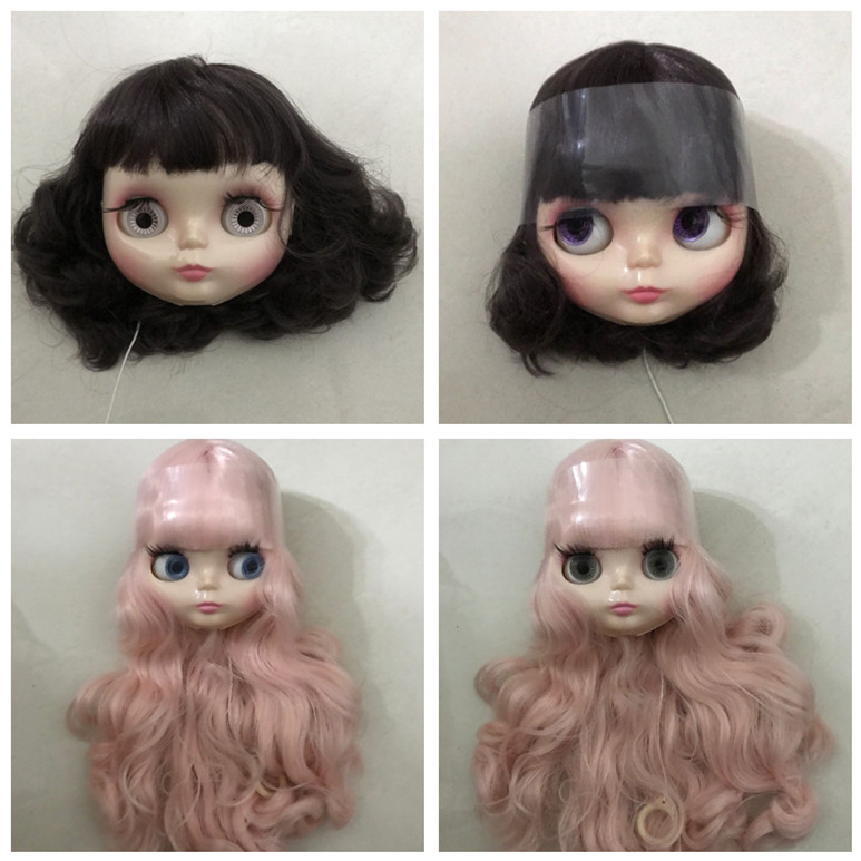 HobgobLin带眼片娃头带发 头皮壳无关节体 适合改娃拼娃 直销