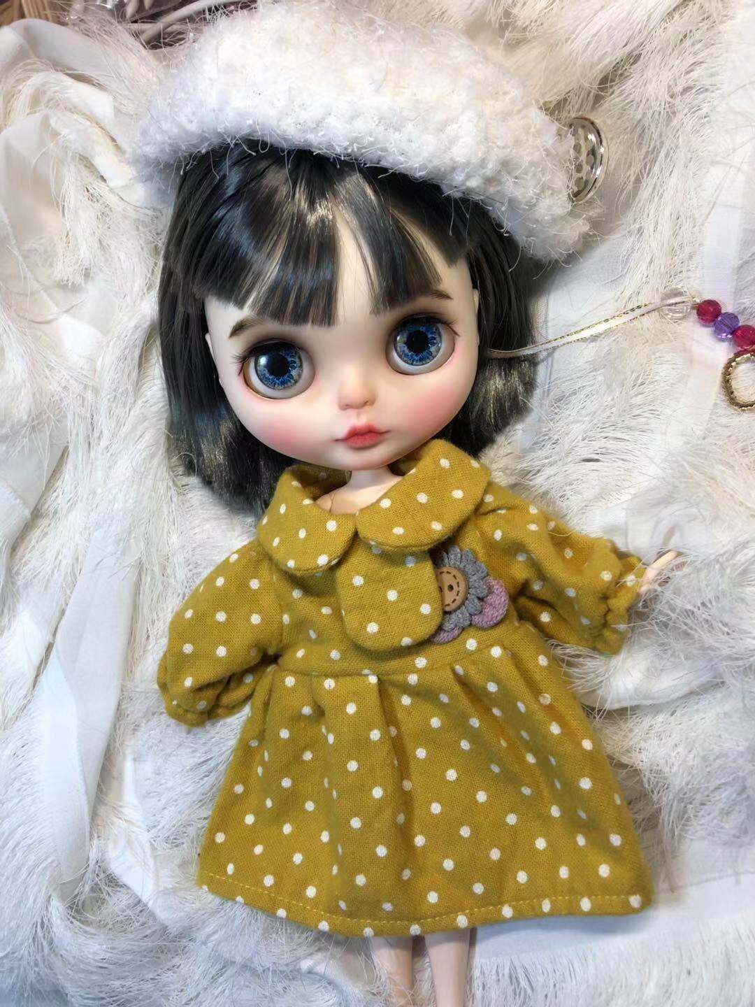 HobgobLin娃娃 奶奶灰直发短发 厂家直销裸娃 定制改妆改娃 定金