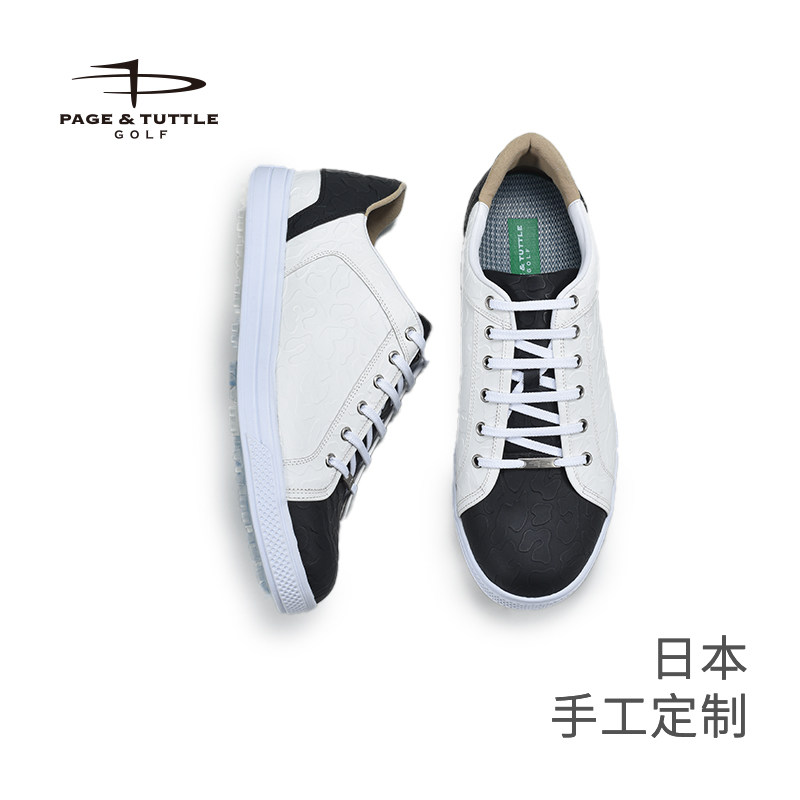 佩琦塔特高尔夫男鞋手工定制鞋防滑防水透气golf运动球鞋
