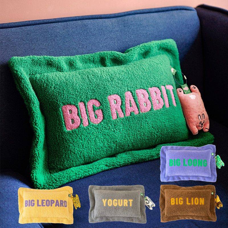 若愚工坊RUOYUSTUDIO原创设计腰枕靠枕靠垫抱枕,居家布艺,靠垫/抱枕,淘宝优惠券,粉丝福利购,淘宝优惠卷