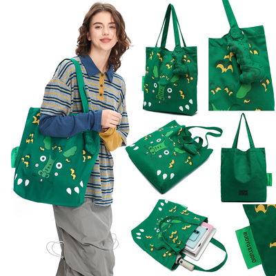 RUOYUSTUDIO若愚工坊原创设计可爱动物休闲通勤大容量单肩包