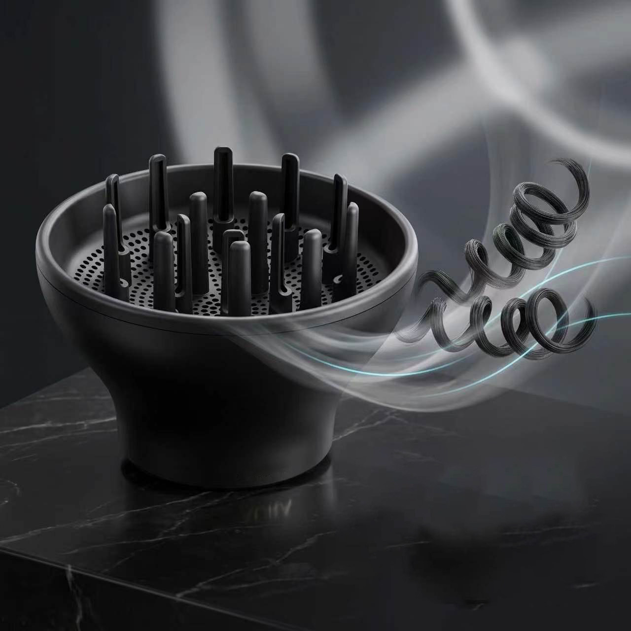 适用须眉义帆ILIVI电吹风专用风罩散风嘴烘干罩造型卷发蓬松配件