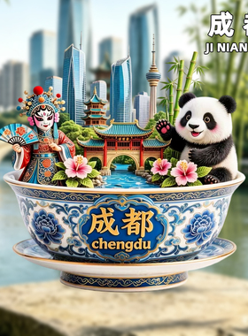 成都金属冰箱贴纪念品