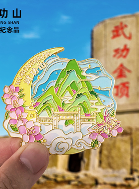 江西武功山金属冰箱贴磁吸