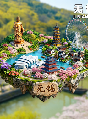 无锡金属冰箱贴旅游纪念品