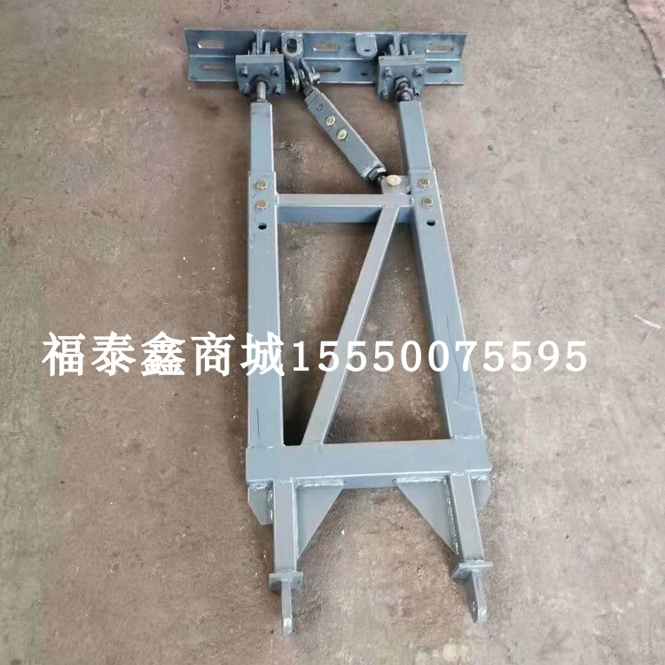 升降机扶墙框 电梯扶墙部件灰色小长方框子 冲压管卡 套