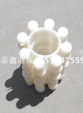 8号8瓣联轴器白色梅花垫 外径190内径100厚35 MT8 个