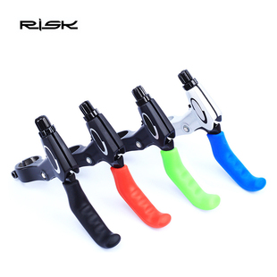 RISK山地车自行车刹把保护套止滑硅胶刹把套通用型刹车手柄套包邮