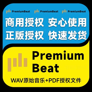 premiumbeat音乐代购premiumbeat.com音乐WAV正版许可证