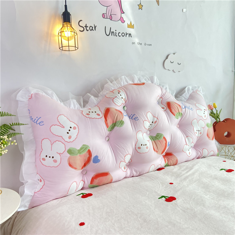 皇冠可拆洗床头靠垫床上大靠背榻榻米床头板防撞软包护腰双人靠枕