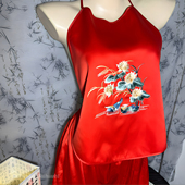 苏绣中国风鸳鸯红肚兜女性薄款 刺绣吊带性感睡衣结婚复古成人内衣