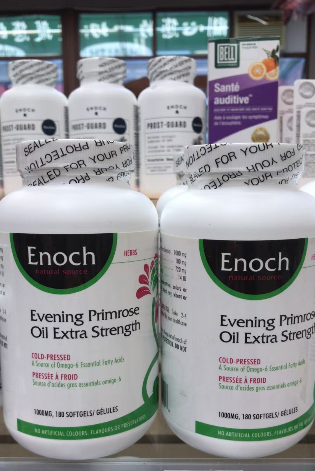 代购 加拿大 enoch 月见草油软胶囊 1000mg 180粒