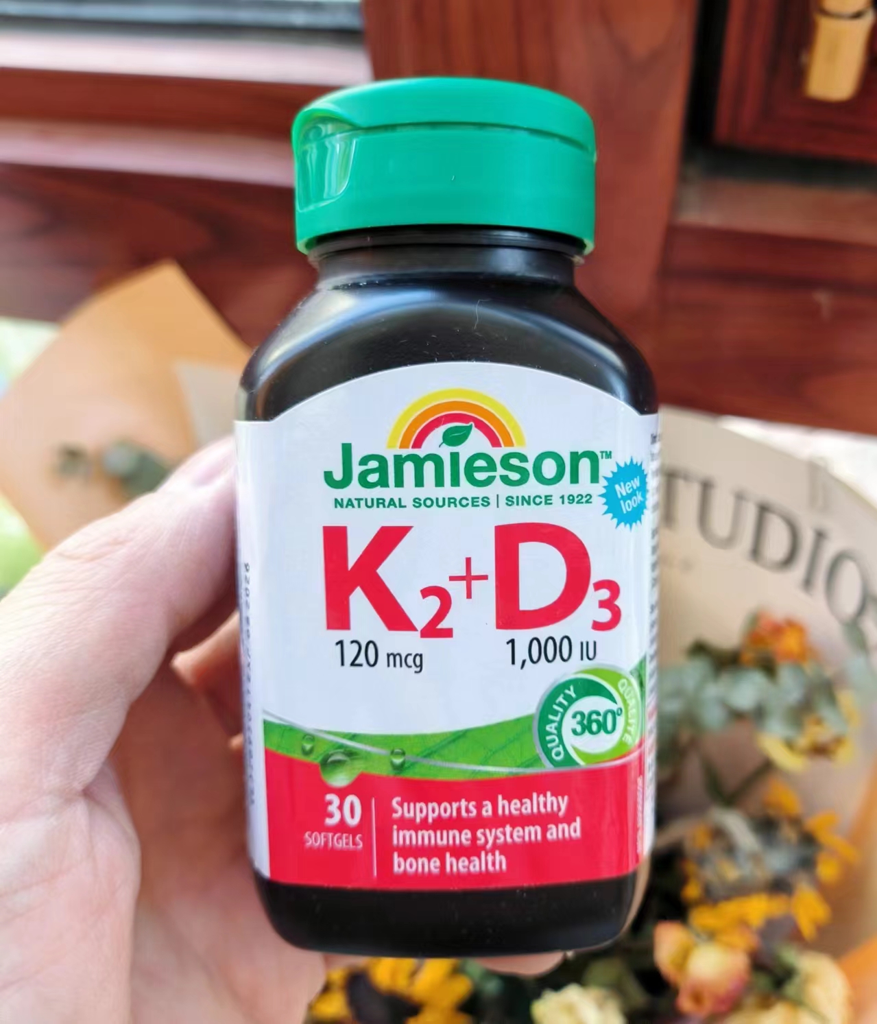 Jamieson/健美生维生素K2+D3