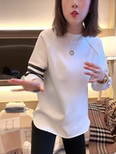 卫衣女冬季 新款 韩版 加绒加厚中长款 设计感金色纽扣印花百搭打底衫