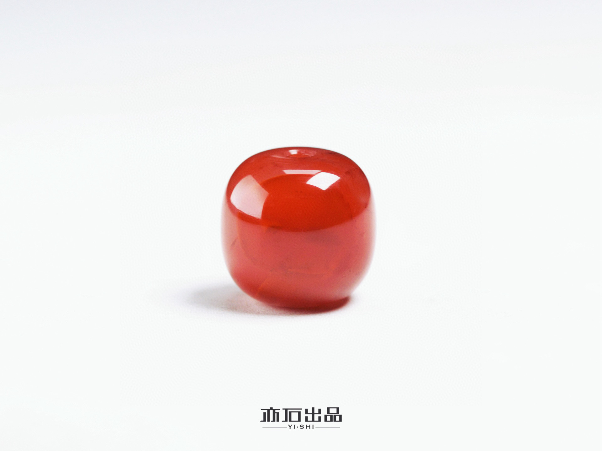 亦石出品·赤灵系列·特色冰飘老型珠13mm款  文玩配饰
