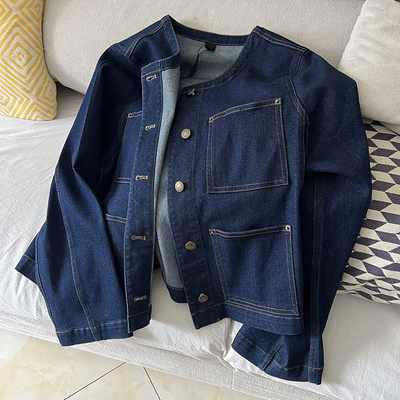 土耳其氛围感短款牛仔个套小个子