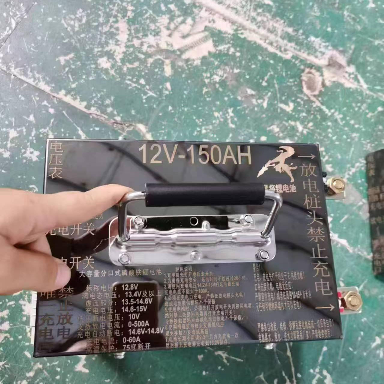 猛将磷酸铁锂锂电池宁德时代电芯12V100AH足150安12伏户外逆变器