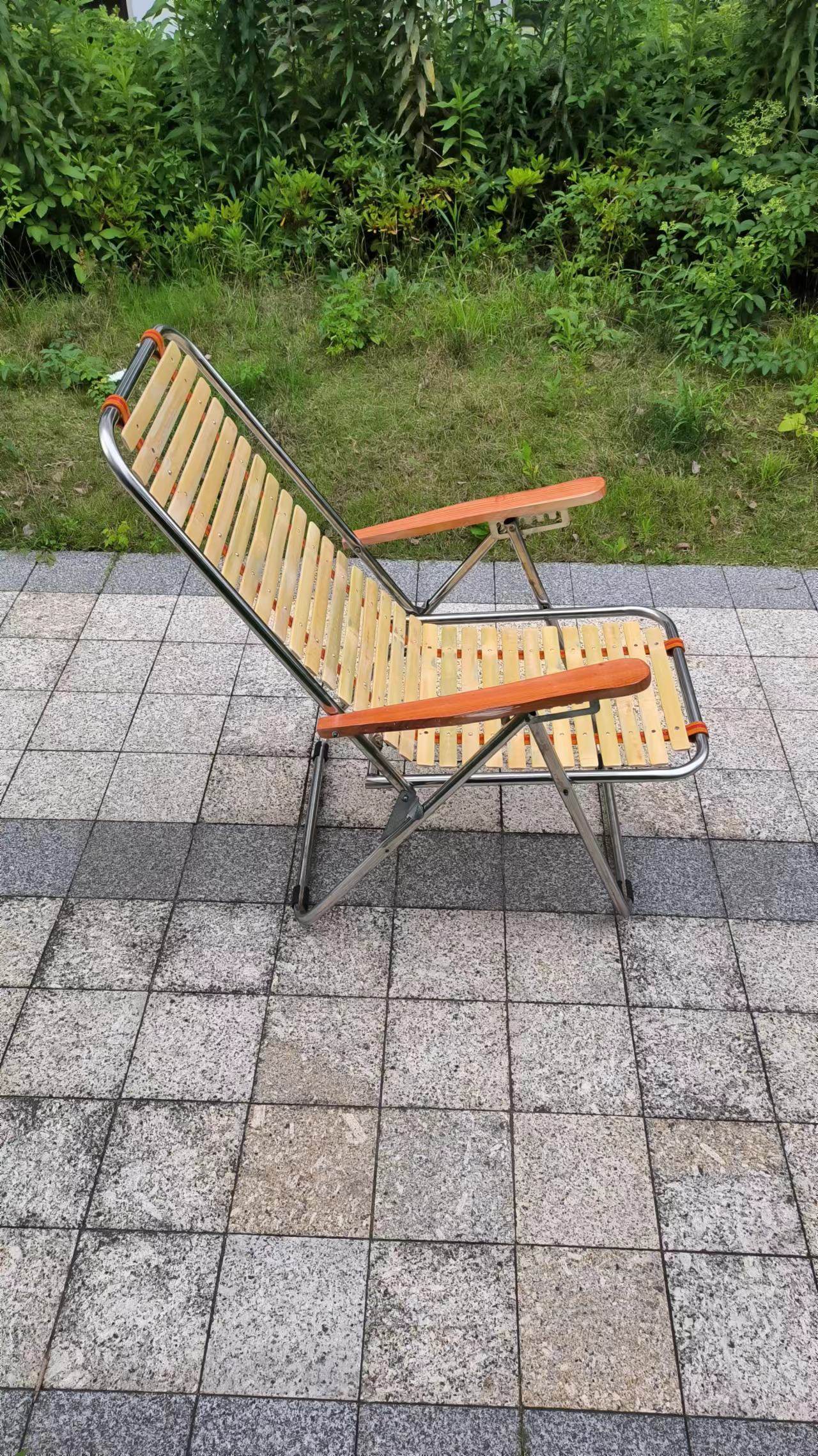正品包邮竹条躺椅竹丝凉席办公室午休成人折叠编藤躺床 夏天午睡