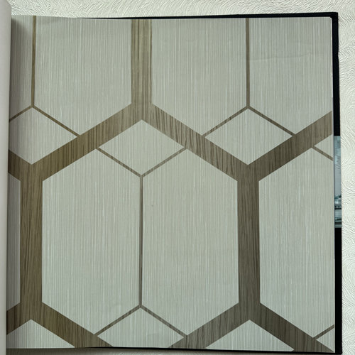 美国原装进口轻奢菱格环保壁纸