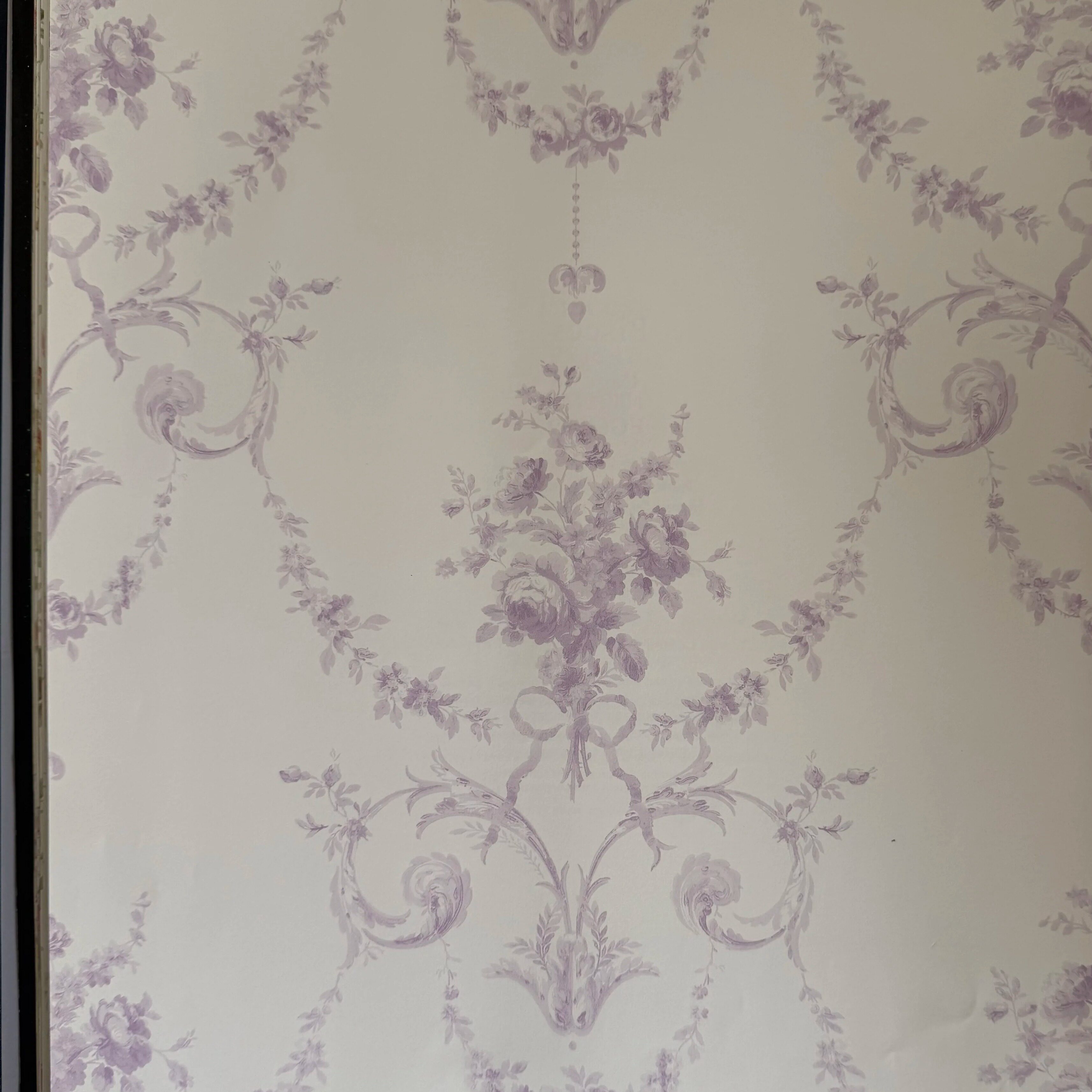 美国原装进口法式风高端壁纸欧式复古大马士革客厅卧室背景墙现货