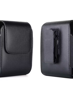 适用三星折叠屏穿皮带手机腰包z flip3夹子可旋转皮套男挂腰包45