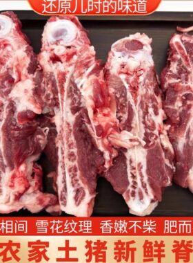 猪脊骨农家新鲜冷冻食品斤免