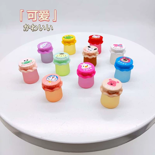 Мультяшный аксессуар с аксессуарами ручной работы, игра с едой, игрушка, подвеска, «сделай сам»