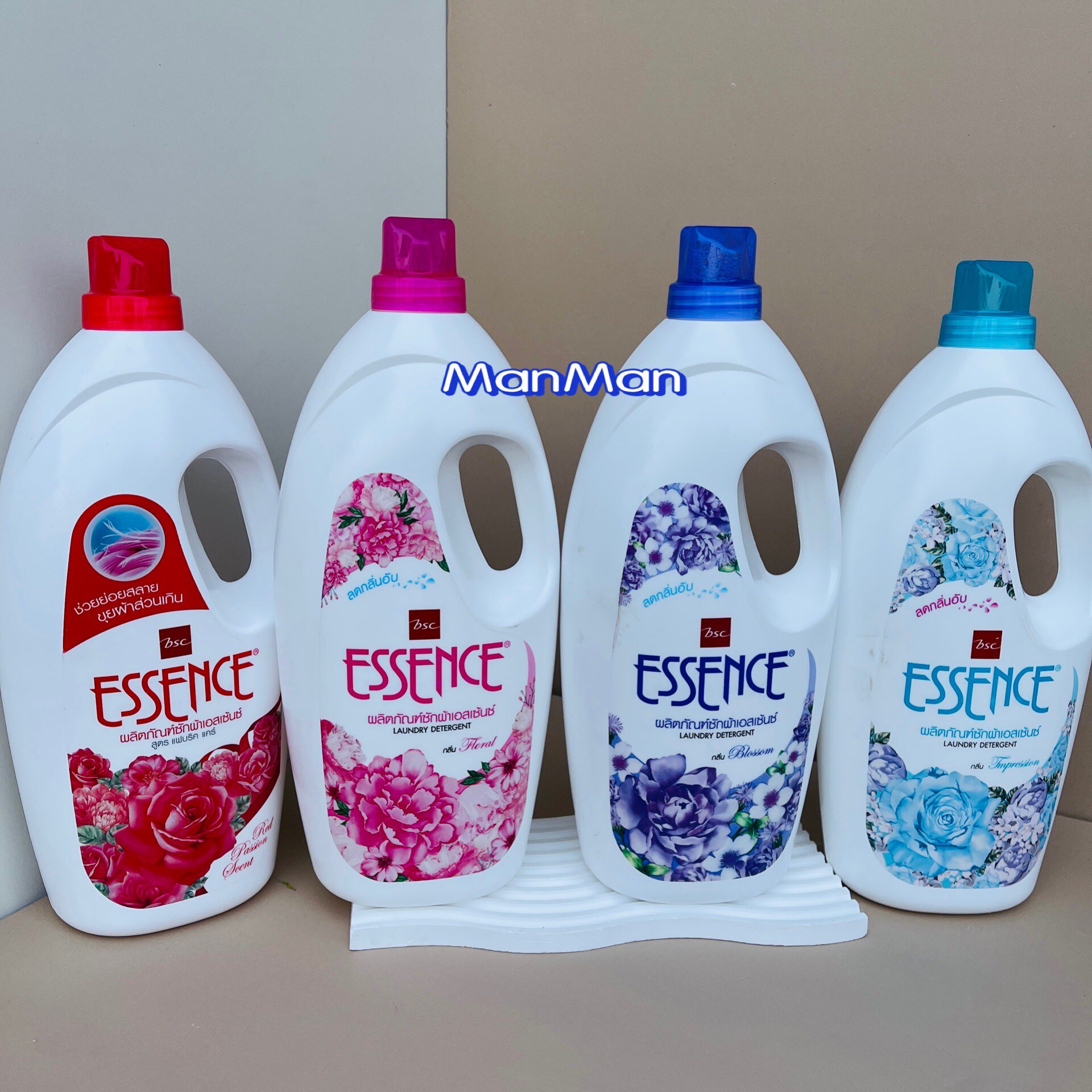 泰国 lion狮王essence浓缩花香洗衣液柔顺去污渍护色除菌留香持久