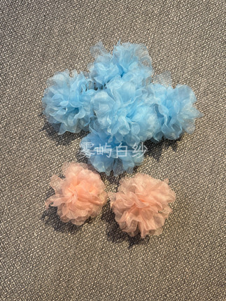 超仙手工花朵立体花手工制作婚纱礼服花朵服装辅料diy配件