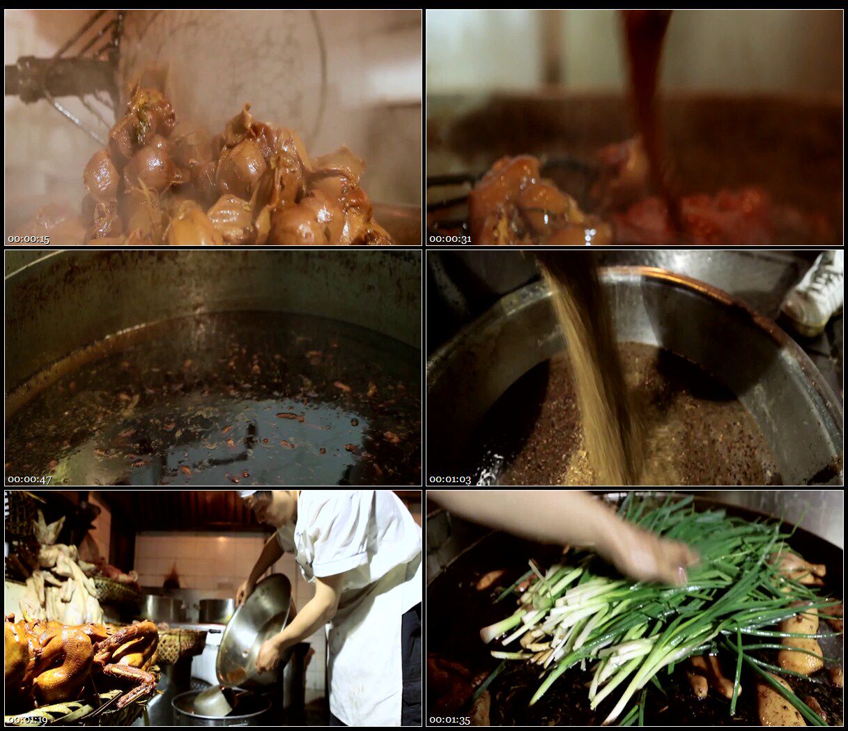 卤菜制作卤煮白酒卤肉调制卤汁卤水香料腌卤肉食高清实拍视频素材