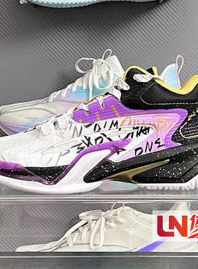 李宁篮球鞋 2025秋新款男大童先锋力6 TEAM支撑耐磨篮球鞋YKBV052