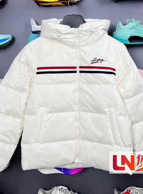 李宁羽绒服 2025冬季新品女子时尚潮流休闲运动短羽绒服AYMV234